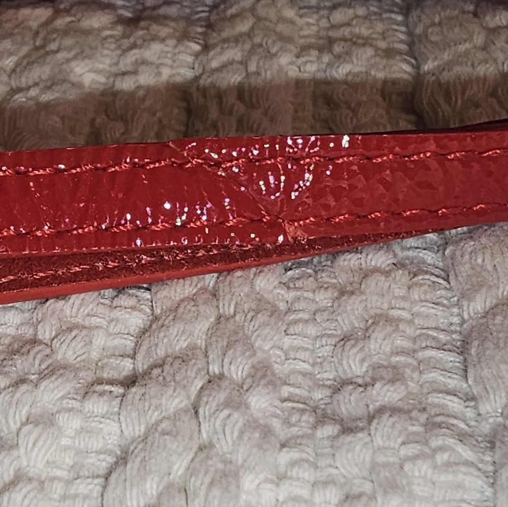 Brighton Mini Crossbody Lightweight Nylon Red Shoulder Wallet - Picture 6 of 15